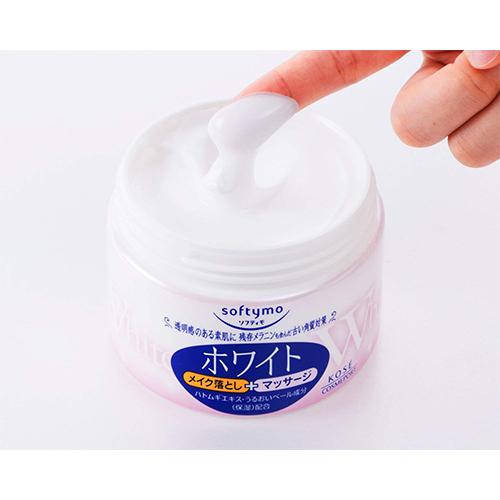 Kose Cosmeport Softymo White Cold Cream - 300g - Harajuku Culture Japan - Japanease Products Store Beauty and Stationery