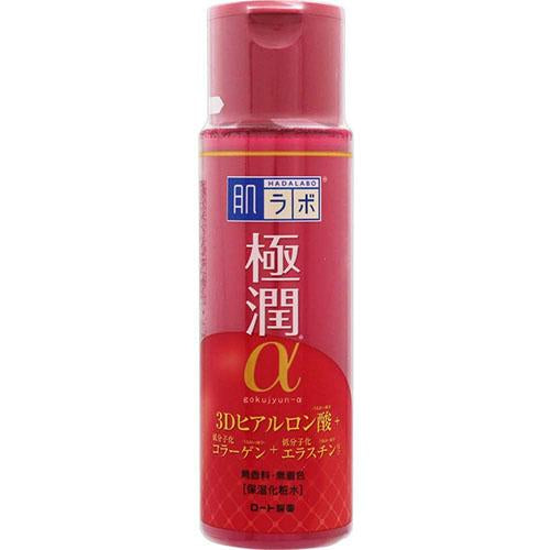 Rohto Hadalabo Gokujun α Skin Lotion 170ml - Harajuku Culture Japan - Japanease Products Store Beauty and Stationery