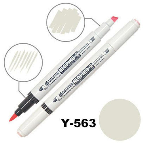 Deleter Alcohol Marker Neopiko 2 - Y-563 Neutral 3 - Harajuku Culture Japan - Japanease Products Store Beauty and Stationery