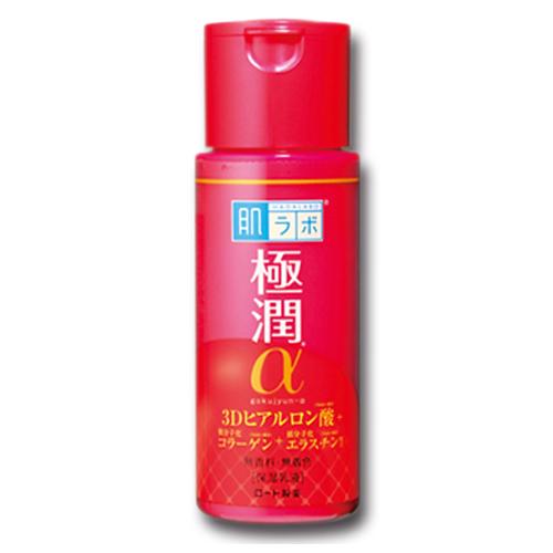 Rohto Hadalabo Gokujyn α Milky Lotion 140ml - Harajuku Culture Japan - Japanease Products Store Beauty and Stationery