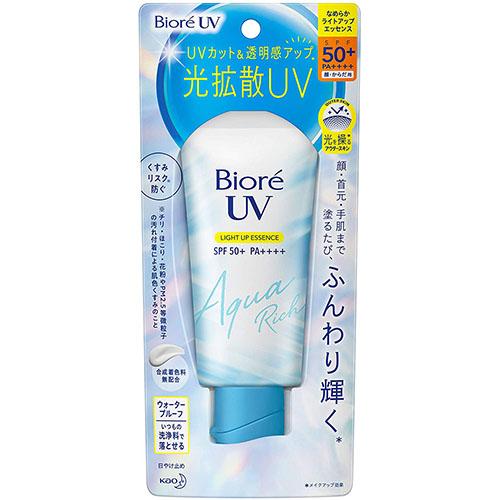Biore UV Aqua Rich Light Up Essence SPF50 + / PA ++++ 70g - Harajuku Culture Japan - Japanease Products Store Beauty and Stationery