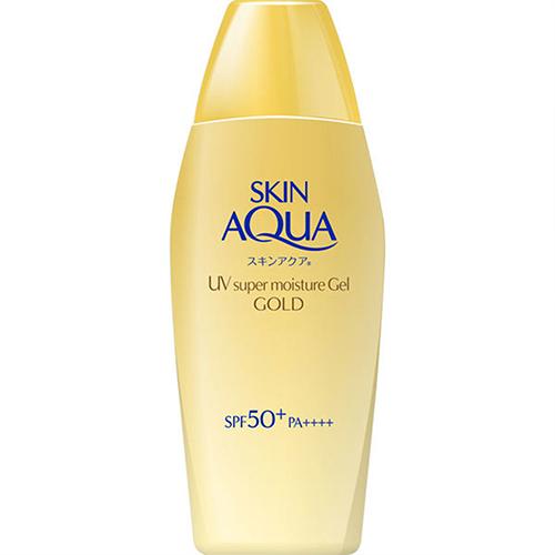 Skin Aqua Rohto Newer Model Super Moisture Gel 110g - Gold - SPF50+/PA++++ - Harajuku Culture Japan - Japanease Products Store Beauty and Stationery