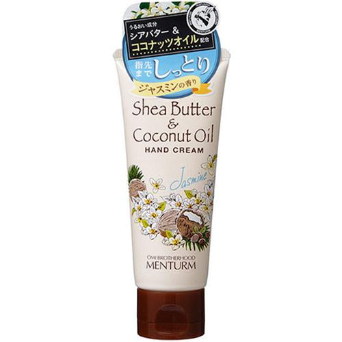 Menturm Shea Coco Hand Cream 75g - Jasmine - Harajuku Culture Japan - Japanease Products Store Beauty and Stationery