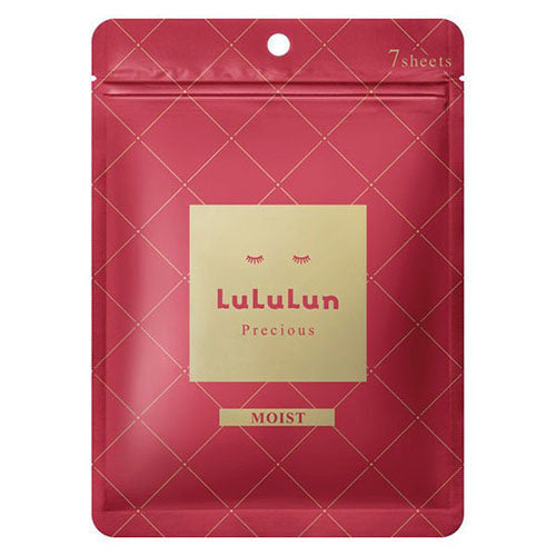 Lululun Precious Face Mask 7pcs Aging Care - Precious Red - Dense moisturizer type