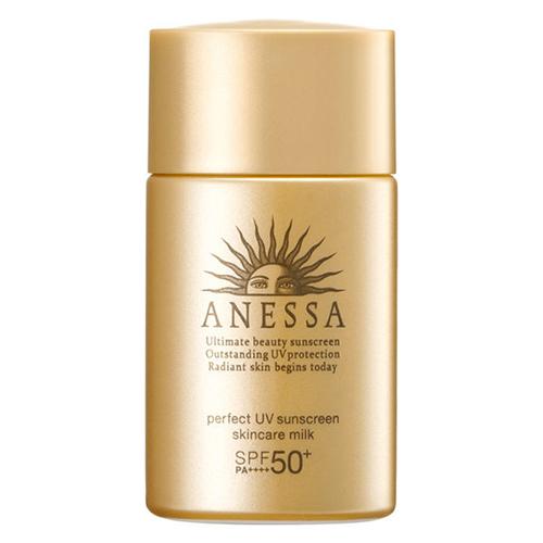 Shiseido Anessa Perfect UV Skin Care Milk SPF50+/PA++++ 20ml - Harajuku Culture Japan - Japanease Products Store Beauty and Stationery