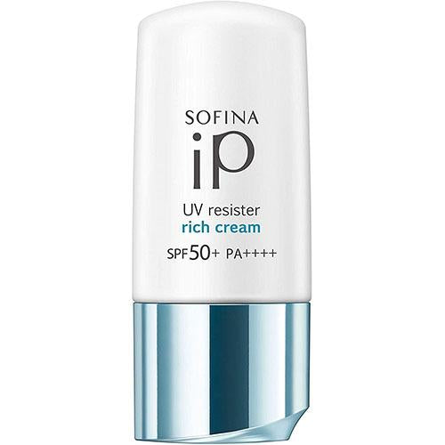 Sofina iP UV Resister Rich Cream SPF50+/ PA++++ 30g - Harajuku Culture Japan - Japanease Products Store Beauty and Stationery