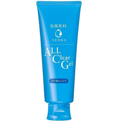 Shiseido Senka All Clear Gel (Gel Makeup Remover) - 160g - Harajuku Culture Japan - Japanease Products Store Beauty and Stationery