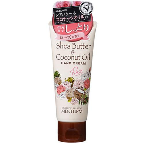 Menturm Shea Coco Hand Cream 75g - Rose - Harajuku Culture Japan - Japanease Products Store Beauty and Stationery