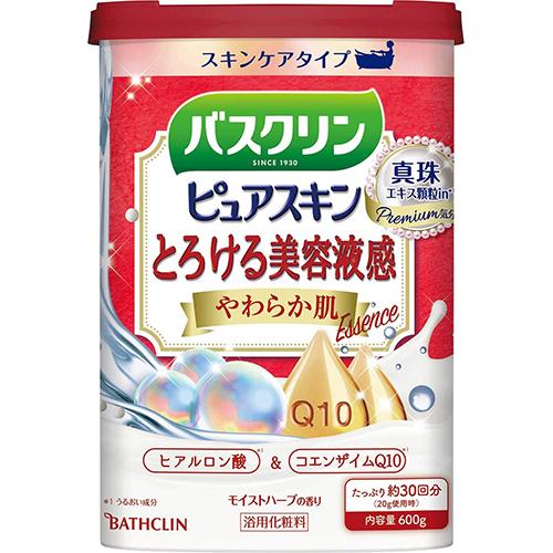 Bathclin Bath Salts Pure Skin - 600g - Harajuku Culture Japan - Japanease Products Store Beauty and Stationery