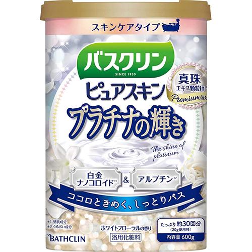 Bathclin Bath Salts Pure Skin - 600g - Harajuku Culture Japan - Japanease Products Store Beauty and Stationery