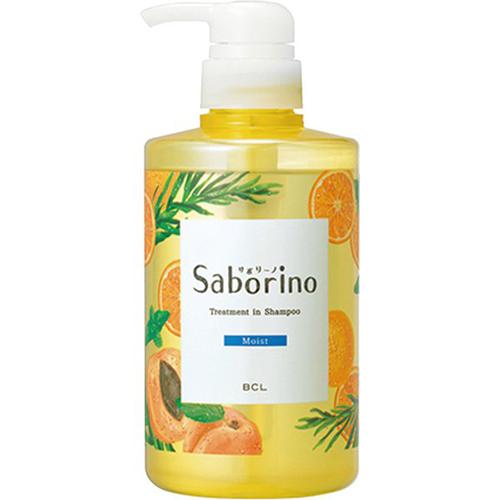 Bcl Saborino Treatment in Shampoo 460ml - Moist - Harajuku Culture Japan - Japanease Products Store Beauty and Stationery