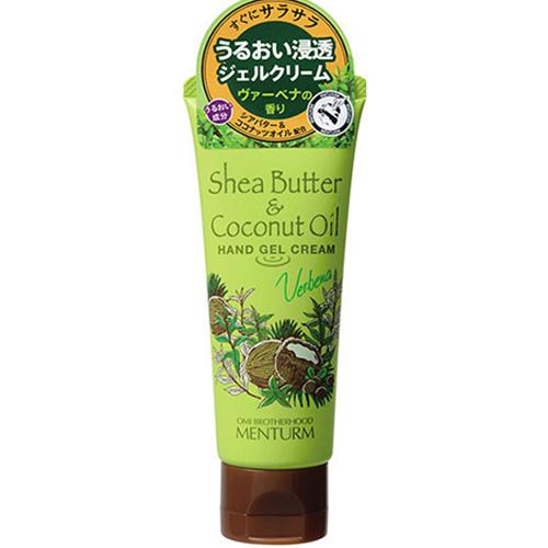 Menturm Shea Coco Hand Gel Cream 75g - Verbena - Harajuku Culture Japan - Japanease Products Store Beauty and Stationery