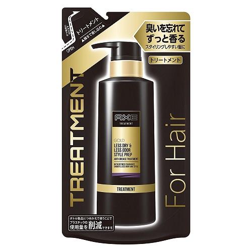 Axe Gold Less Dry & Less Odor Style Prep Anti Grease Treatment Refill 280g - Harajuku Culture Japan - Japanease Products Store Beauty and Stationery