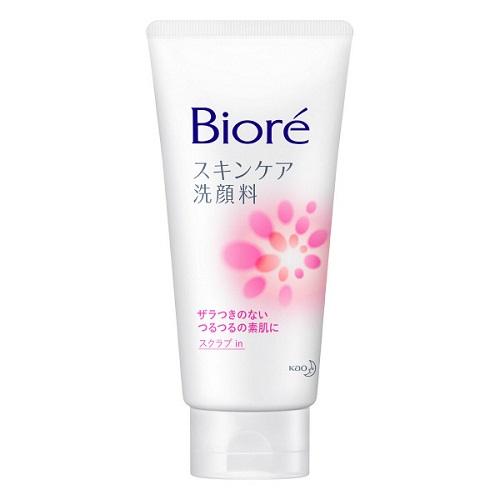 Biore Facial Washing Foam Scrub In - 130g - Harajuku Culture Japan - Japanease Products Store Beauty and Stationery