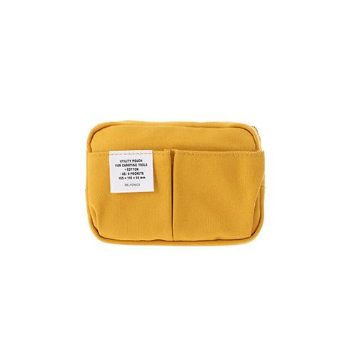 Delfonics Stationery Inner Carrying Case Bag In Bag XS - Yellow - Harajuku Culture Japan - Japanease Products Store Beauty and Stationery