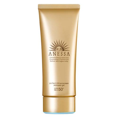 Shiseido Anessa Perfect UV Skin Care Gel SPF50+/PA++++ 90g - Harajuku Culture Japan - Japanease Products Store Beauty and Stationery