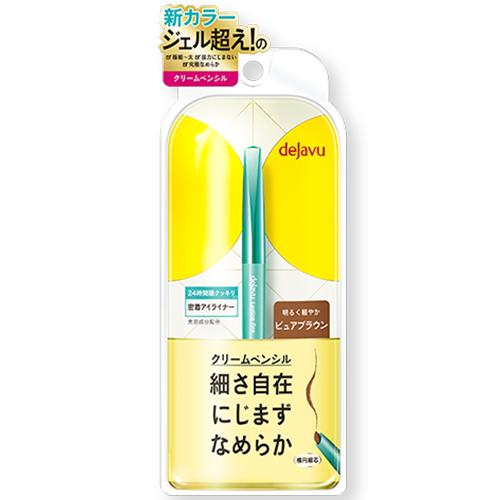 Dejavu Lusting Fine a Cream Pencil Eyeliner - Pure Brown - Harajuku Culture Japan - Japanease Products Store Beauty and Stationery