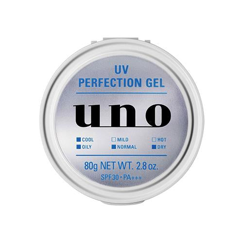 Shiseido UNO Face Care Perfection Gel 80g - Harajuku Culture Japan - Japanease Products Store Beauty and Stationery