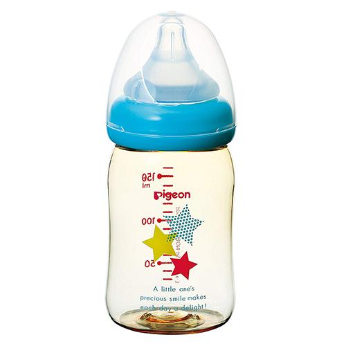 Pigeon Baby Bottle Plastic - 160ml - Star Pattern - Harajuku Culture Japan - Japanease Products Store Beauty and Stationery