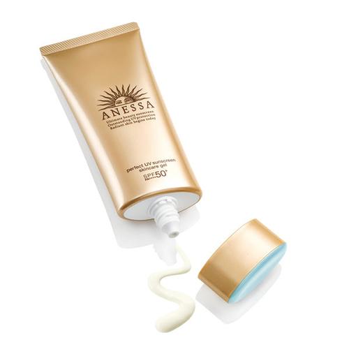 Shiseido Anessa Perfect UV Skin Care Gel SPF50+/PA++++ 90g - Harajuku Culture Japan - Japanease Products Store Beauty and Stationery