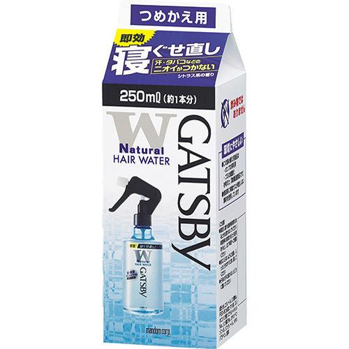 Gatsby Bedhair Reset Water  250ml  Refill - Harajuku Culture Japan - Japanease Products Store Beauty and Stationery