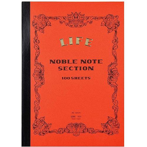 LIFE Noble Note - A4 - Harajuku Culture Japan - Japanease Products Store Beauty and Stationery