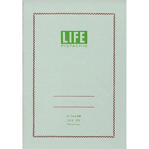 LIFE Pistachio Note - A5 - Harajuku Culture Japan - Japanease Products Store Beauty and Stationery