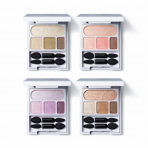 Orbis Make Up Eye Shadow Shine Quartet Eyes - Olive Tone