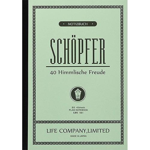 LIFE Schöpfer Note - B5 - Harajuku Culture Japan - Japanease Products Store Beauty and Stationery