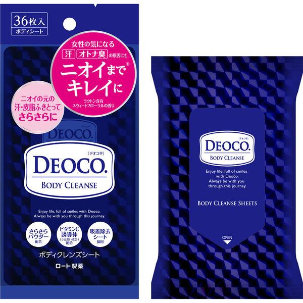 Deoco Body Cleanse Sheet - 36 Sheets - Harajuku Culture Japan - Japanease Products Store Beauty and Stationery