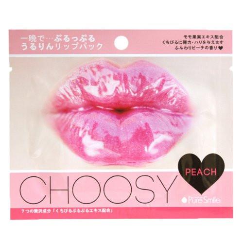 Choosy Lip Pack Mask - Peach - 5pc - Harajuku Culture Japan - Japanease Products Store Beauty and Stationery