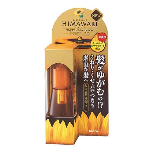 Dear Beaute HIMAWARI Kracie Premium Hair Treatment Oil 60ml - Harajuku Culture Japan - Japanease Products Store Beauty and Stationery