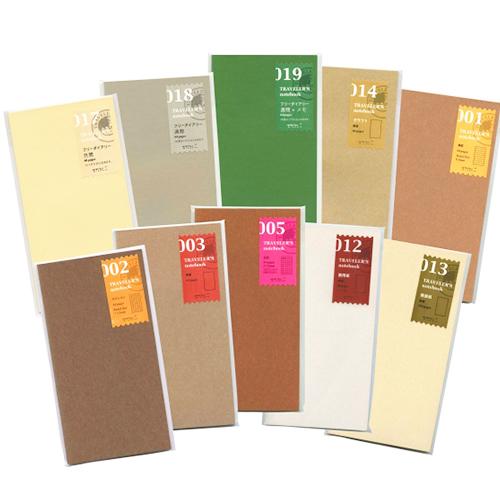 Midori Traveler's Note Book Regular Size Refill 002 - Grid Notebook - Harajuku Culture Japan - Japanease Products Store Beauty and Stationery